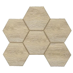 Ametis Selection Мозаика SI01 Hexagon 10мм Неполированный 25x28.5 / Аметис Селектион Мозаика SI01 Хексагон 10мм Неполированный 25x28.5 